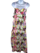 Hutch Size 4 Lavender, Green & Multi Cotton Strapless Floral Front Bow Jumpsuit Lavender, Green & Multi / 4