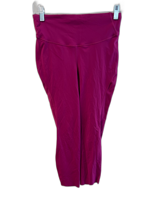 Lululemon Size 8 Wine No Fabric Tag Wide Waist Band High Rise Leggings Wine / 8