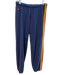 Aviator Nation Size Small Blue & Multi Cotton Blend Side Stripe Logo Sweatpants Blue & Multi / Small