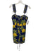 Farm Rio Size S Navy Blue, Green & Yellow Linen Blend Botanical Pineapple Dress Navy Blue, Green & Yellow / S