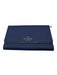 Kate Spade Dark Blue Saffiano Leather Gold hardware Fold Close Clutch Wallets Dark Blue