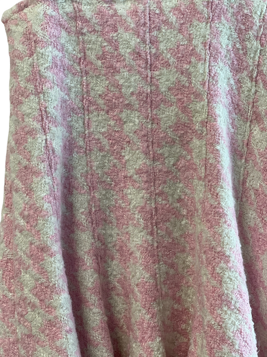 Love Shack Fancy Size 4 Cream & pink Polyester Blend Tweed Sweetheart Dress Cream & pink / 4