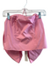 Olivaceous Size M Pink Cotton Strapless Cropped Bow Side Zip Top Pink / M
