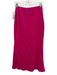 Anthropologie Size XS Hot pink Linen Blend Elastic Waist A Line Maxi Skirt Hot pink / XS