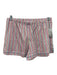 Roller Rabbit Size M White, Red & Multi Cotton Short Sleeve Striped Short Set White, Red & Multi / M