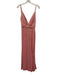 Ieena for Mac Duggal Size 6 Pink Polyester Spaghetti Strap Empire Waist Gown Pink / 6