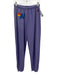 Aviator Nation Size L Purple, Blue & Multi Polyester & Cotton Logo Jogger Pants Purple, Blue & Multi / L