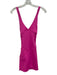Free People Size M Hot pink Nylon Criss Cross Straps Paneled Shorts Dress Hot pink / M