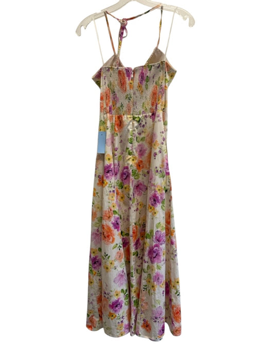 Favorite Daughter Size 4 Orange, Pink & Multi Cotton Blend Sleeveless Dress Orange, Pink & Multi / 4