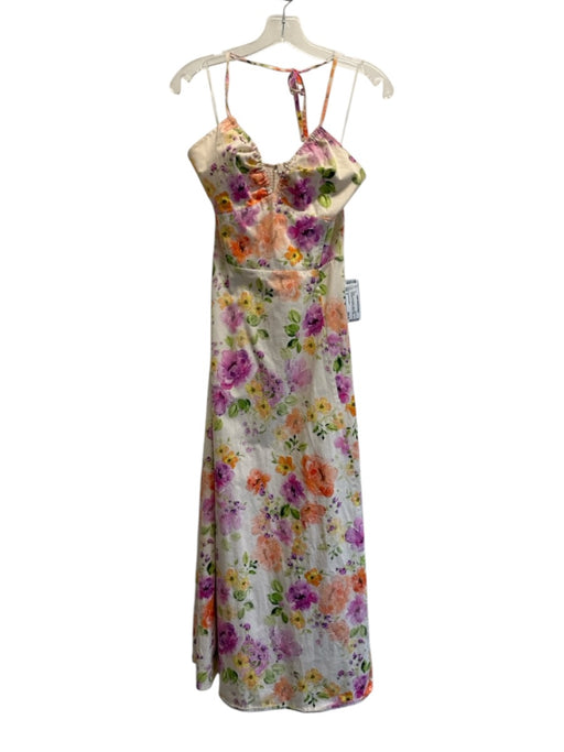 Favorite Daughter Size 4 Orange, Pink & Multi Cotton Blend Sleeveless Dress Orange, Pink & Multi / 4