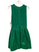Alice + Olivia Size 6 Green Polyurethane Blend Mesh faux leather Mini Dress Green / 6