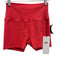 Alo Size M Pink Nylon & Elastane Legging Athletic High Waist Shorts Pink / M
