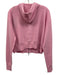 Daily Drills Size XS/S Pink Cashmere Zip Up Hood Sweater Pink / XS/S