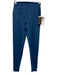 Set Size S Blue & Green Nylon & Lycra Side Stripe Legging Athletic Pants Blue & Green / S