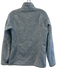 Patagonia Size M Grey Polyester High Neck Zip Front Knit Long Sleeve Jacket Grey / M