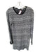 Helmut Lang Size M White & Black Polyamid Long Sleeve Woven Dress White & Black / M