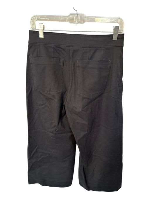 Spanx Size S Black Cotton Blend Waist Band Wide Leg Pants Black / S