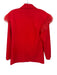 reveuse Size M Red Polyester Double Breasted Feather detail Buttons Jacket Red / M