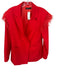 reveuse Size M Red Polyester Double Breasted Feather detail Buttons Jacket Red / M