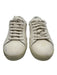 Saint Laurent Shoe Size 39.5 Cream White Canvas Rubber Sole Logo Sneakers Cream White / 39.5