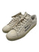 Saint Laurent Shoe Size 39.5 Cream White Canvas Rubber Sole Logo Sneakers Cream White / 39.5