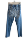 Mother Size 31 Light Denim Cotton Blend 5 Pocket Zip Fly Straight Leg Jeans Light Denim / 31