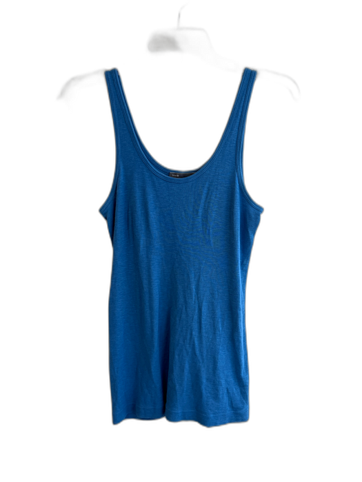 Vince Size XS Teal Blue Cotton Sleeveless Scoop Neck & Back Tank Top Teal Blue / XS