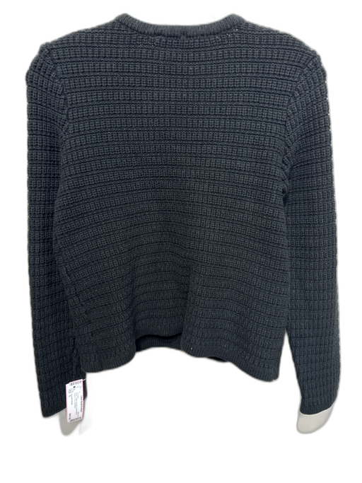 Hyacinth House Size S Black Cotton & Acrylic Long Sleeve Buttons Knit Cardigan Black / S