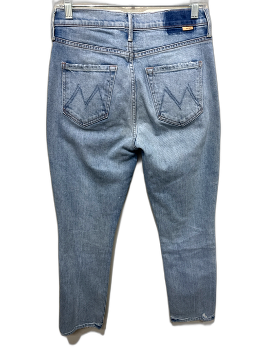 Mother Superior Size 27 Light Wash Cotton Zip Fly Slim Fit Jeans Light Wash / 27