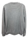 Bally Size 40 Gray Cotton logo Sweatshirt Men's Long Sleeve Shirt Gray / 40
