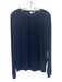Onia Size L Navy Blue Cotton Blend Men's Long Sleeve Shirt Navy Blue / L