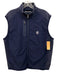 RLX Size L Navy Blue Solid Zipper Men's Vest Navy Blue / L