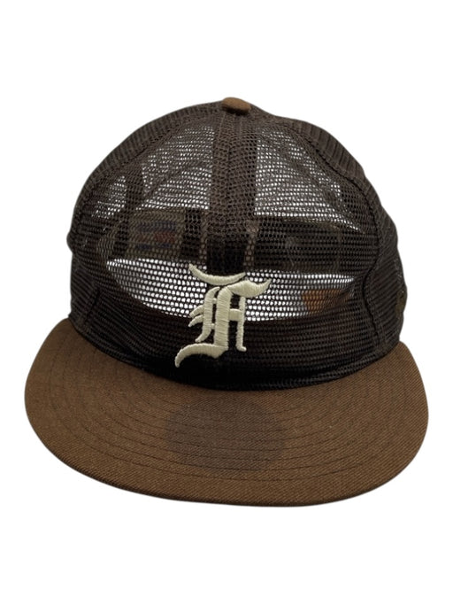 Essentials Brown Trucker Men's Hat Brown