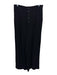 Gentle Fawn Size Large Black Rayon Blend Button Fly High Rise Wide Leg Pants Black / Large