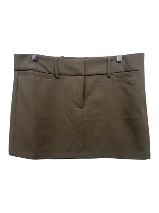 ASTR The Label Size L Mushroom Brown Polyester & Rayon Pockets Mini Skirt Mushroom Brown / L