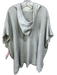 Massimo Dutti Size M Light Gray Wool & Silk Blend Speckled Hoodie Sweater Light Gray / M