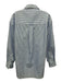 Mijeong Park Size M Blue & White Cotton Blend Stripe Button Down Oversized Top Blue & White / M