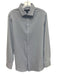 Mizzen + Main Size M Light blue Polyester Solid Button Down Long Sleeve Shirt Light blue / M