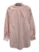 Rachel Comey Size M/L Light Pink Cotton Long Balloon Sleeve Button Up Shirt Top Light Pink / M/L