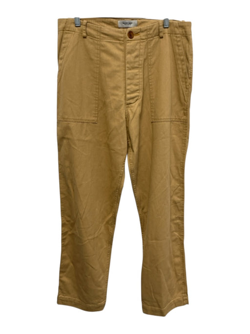 Rachel Comey Size Est L Yellow Beige No Fabric Tag Patch Pocket High Waist Pants Yellow Beige / Est L