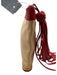 Charlotte Olympia Pink & Red Textile & Leather Lips Zip Close Pouch Clutch Bag Pink & Red