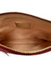 Charlotte Olympia Pink & Red Textile & Leather Lips Zip Close Pouch Clutch Bag Pink & Red