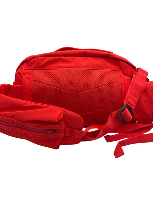 Stella McCartney Adidas Red Polyester Zip Close Multiple Pockets Utility Bag Red / No size