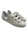 freda salvador Shoe Size 8 White Leather Upper Velcro Strap D'Orsay Sneakers White / 8