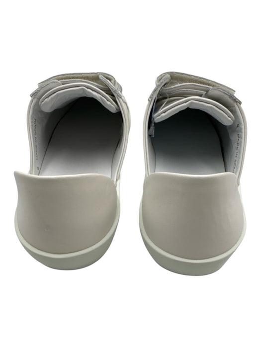 freda salvador Shoe Size 8 White Leather Upper Velcro Strap D'Orsay Sneakers White / 8