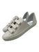 freda salvador Shoe Size 8 White Leather Upper Velcro Strap D'Orsay Sneakers White / 8