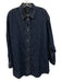 Rachel Comey Size M/L Dark Wash Cotton Denim Long Sleeve Buttons Collar Top Dark Wash / M/L