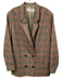 Closed Size L Beige, Red, Blue Virgin Wool & Polyester Double Breast Jacket Beige, Red, Blue / L