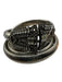 No Brand Silver & Clear Metal Rhinestone Hook Clasp Stretch Art Deco Belts Silver & Clear / M