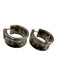 Tiffany & Co. Silver Sterling Silver 925 Hoop Hook Back Earrings Silver